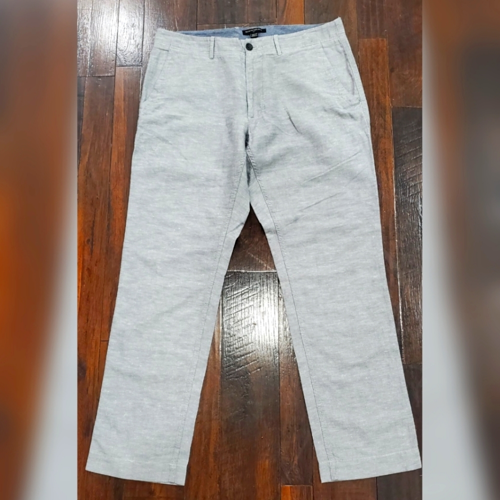 Banana republic linen cotton blend pants